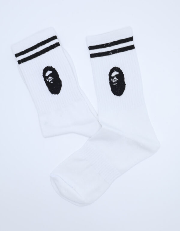 جوراب BAPE سفید - تصویر 2