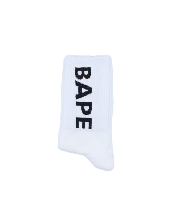 جوراب BAPE text سفید