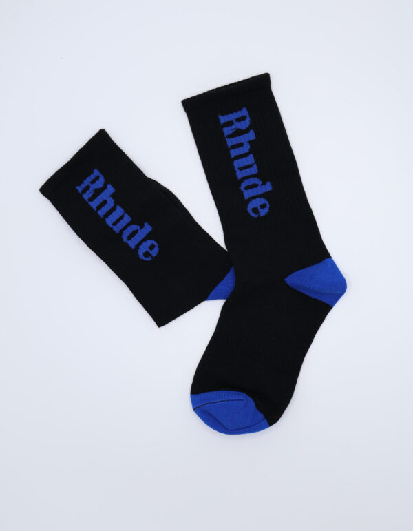 جوراب Rhude مشکی آبی - تصویر 2