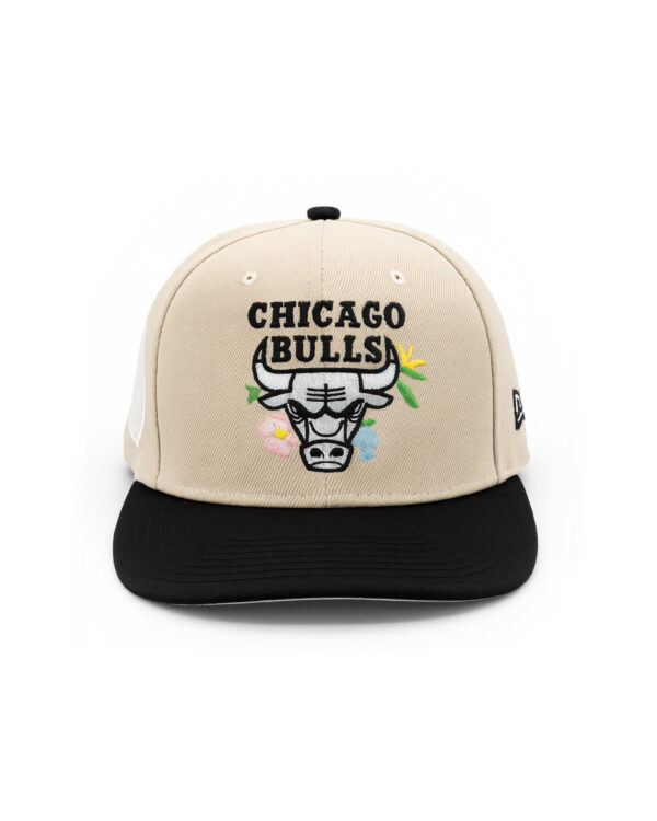 08| کپ فیت بکChicago bulls کرم نقاب مشکی