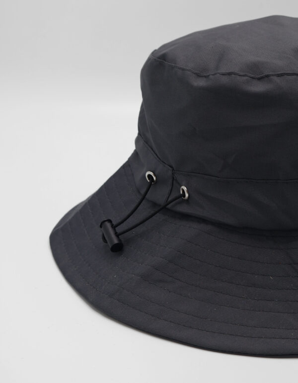 Bucket hat مسافرتی طوسی - تصویر 3