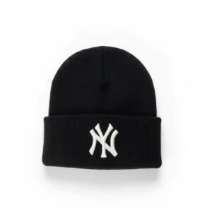 newera White NY Beanie