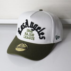 کلاه بیسبالی نیورا طرح Los Angeles green مدل 9FORTY