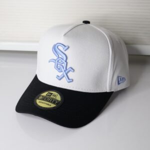 کلاه بیسبالی نیورا طرح SOX white blue مدل 9FORTY