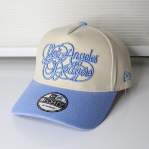 کلاه بیسبالی نیورا طرح Los Angeles blue مدل 9FORTY